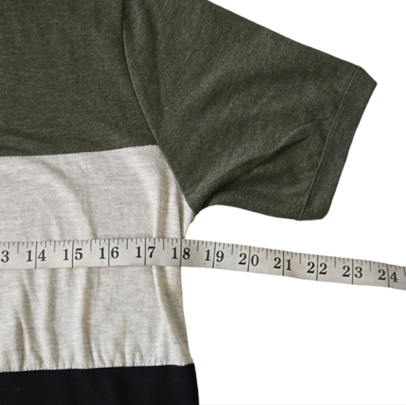 Men's t shirt AEROPOSTALE Rifflegreen/grey/black   Small - Picture 6 of 7